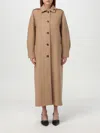 Max Mara Wool-and-cashmere-blend Coat In Brown