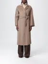 Max Mara Coat  Woman Color Brown In Brown