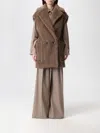 Max Mara Coat  Woman Color Brown In Brown