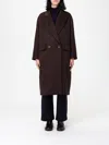 Max Mara Oversized Coat In Cashmere, Alpaca And Wool In Brown