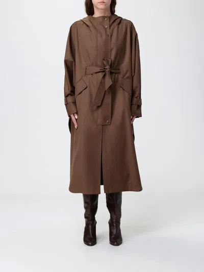 Max Mara Coat Woman  In Brown