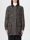 Max Mara Angio Virgin Wool Coat In Gray