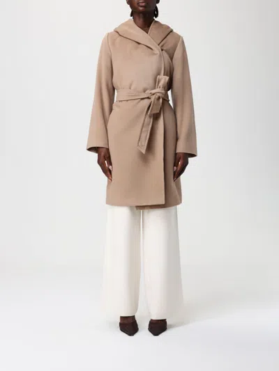 Max Mara Coat  Woman Color Camel In Brown