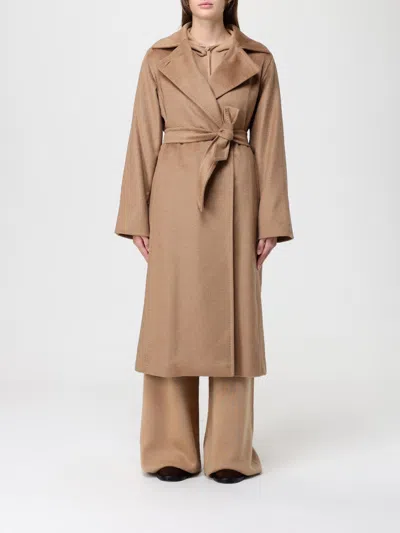 Max Mara Coat  Woman Color Camel In Brown