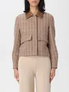 Max Mara Coat  Woman Color Camel In Brown