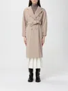Max Mara Coat  Woman Color Ecru In Sand