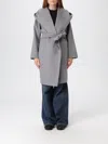 Max Mara Coat  Woman Color Grey In Gray