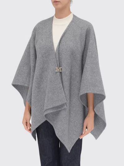 Max Mara Coat  Woman Color Grey In Gray