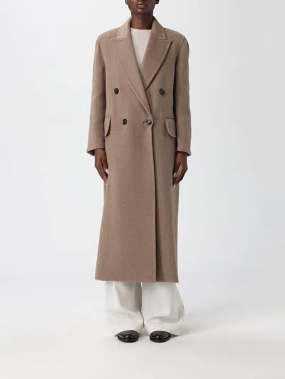 Max Mara Coat  Woman Color Hazel In Brown