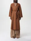 Max Mara Coat  Woman Color Leather In Leder