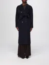 Max Mara Coat  Woman Color Navy In Blue