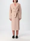 Max Mara 101801 Virgin Wool And Cashmere Iconic Coat In Pink