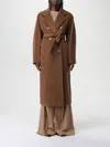 Max Mara Coat  Woman Color Tobacco In Brown