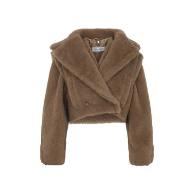 Max Mara Coat In Neutral