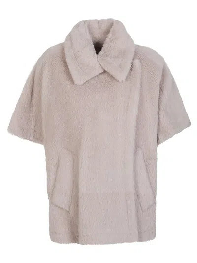 Max Mara Coat In Neutral