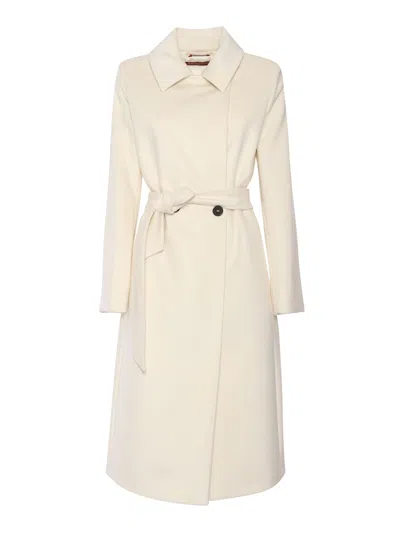 Max Mara Coat In Neutral