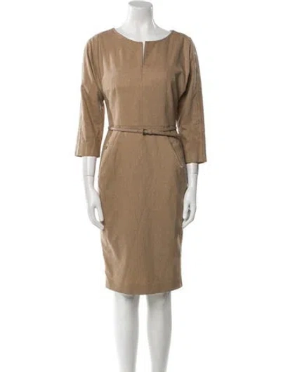 Pre-owned Max Mara Coat In Neutral