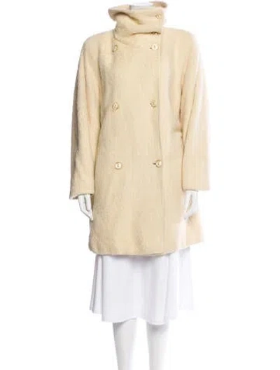 Pre-owned Max Mara Coat In Neutral