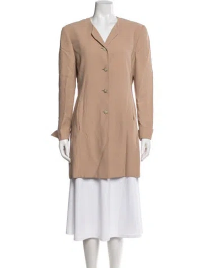 Pre-owned Max Mara Coat In Neutral