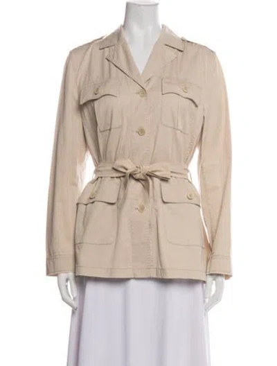 Pre-owned Max Mara Coat In Neutral