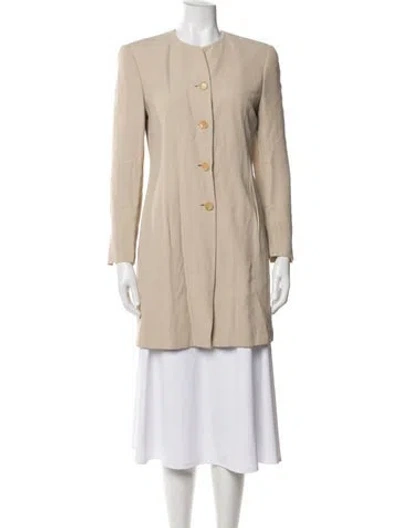Pre-owned Max Mara Coat In Neutrals