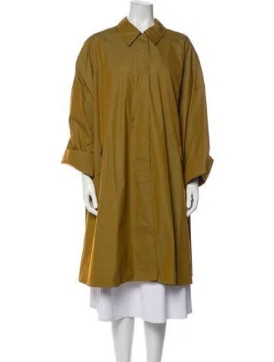 Pre-owned Max Mara Coat In Orange