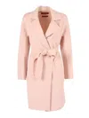 Max Mara Coat In Pink