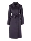 Max Mara Coat In Purple