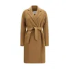 Max Mara Coat In Purple