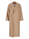 Max Mara Coat "ready Icon" In Brown