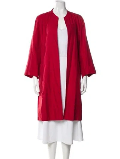 Pre-owned Max Mara Coat In Red