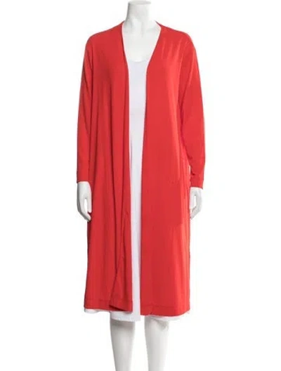 Pre-owned Max Mara Coat In Red