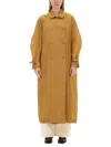 Max Mara Coat Sack In Buff