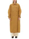 Max Mara Silk Sack Jacket In Gold