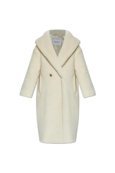 Max Mara Coat `tedgirl` In White