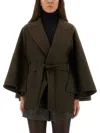 Max Mara Coat "verna" In Green
