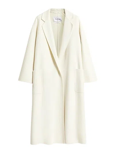 MAX MARA ABRIGO CORTO - BLANCO