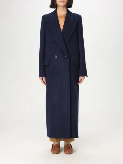 Max Mara Coat Woman Blue