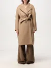 Max Mara Coat Woman Camel Women In Brown