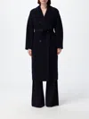 Max Mara 101801 Icon Double-breasted Coat In Black