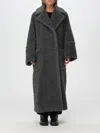 Max Mara Coat Woman Grey Women In Gray