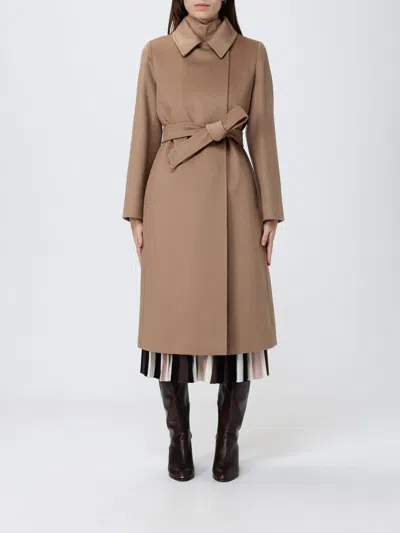 Max Mara Coat Woman  In Brown