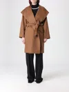 Max Mara Coat Woman  In Brown