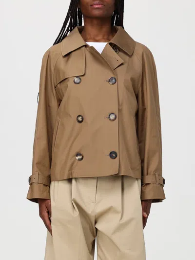 Max Mara Coat Woman  In Brown