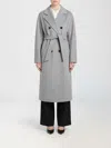 Max Mara Coat Woman  In Gray