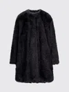 Max Mara Studio Eros Coat In Black
