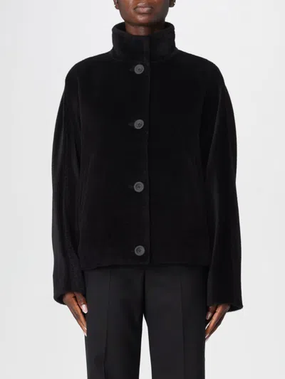 Max Mara Coat Woman  Studio In Black