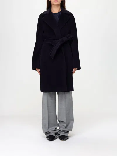 Max Mara Coat Woman  Studio In Blue