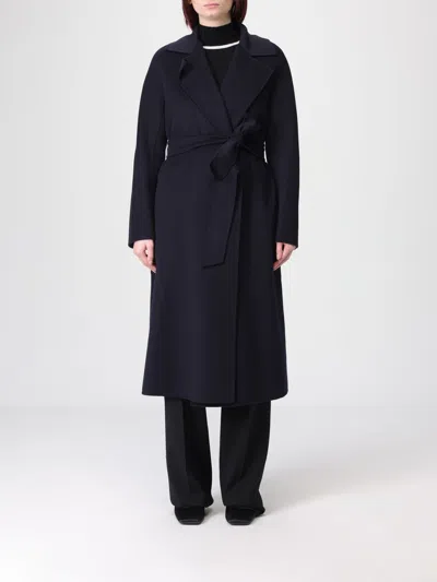 Max Mara Coat Woman  Studio In Blue
