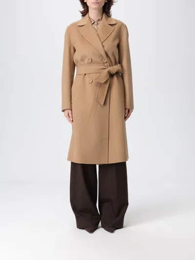 Max Mara Coat Woman  Studio In Brown
